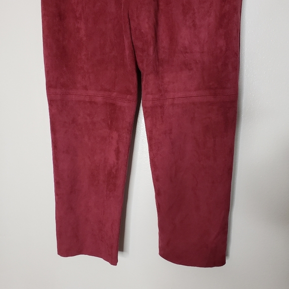 NEW Free People Nightfall Vegan Suede Pants Heavy Cropped Ankle Bohemian Fall - Picture 13 of 16
